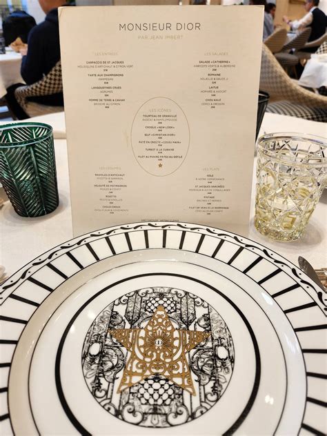 menu de monsieur dior|monsieur Dior menu.